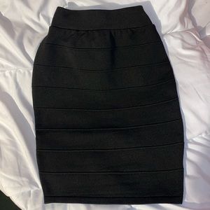 Akira black skirt